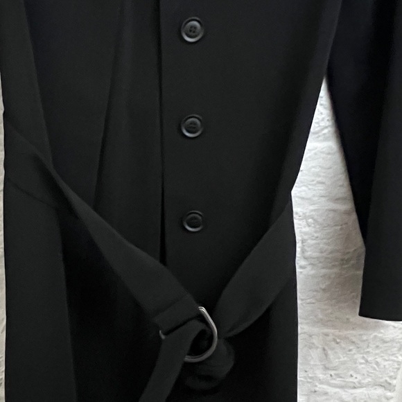 & Other Stories Black Long Suit Coat - Picture 5 of 10